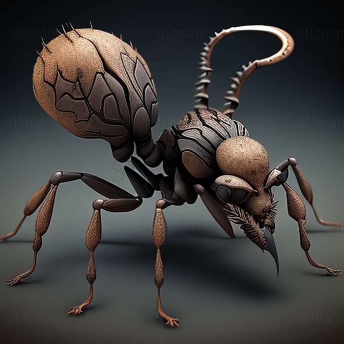 3D модель Pheidole spinosa (STL)